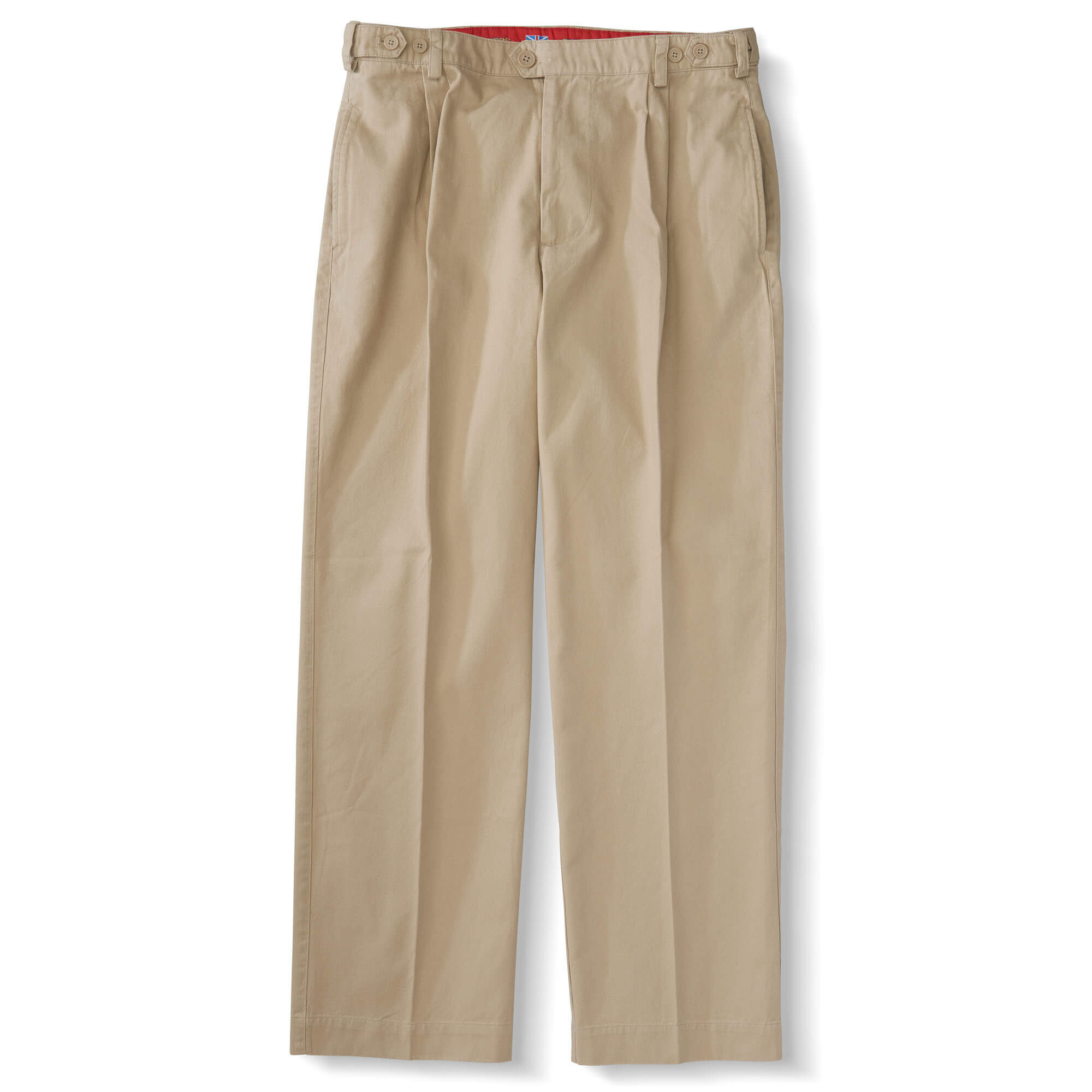Double-pleat chinos Loose fit